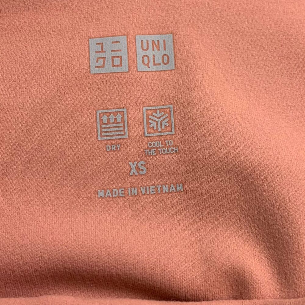Uniqlo AIRism Ultra Stretch Working Out Shorts with Pockets Pink/Mauve Size XS - Picture 2 of 7